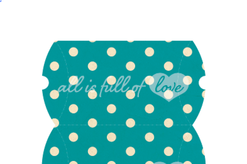 Download Free Turquoise Pillow Box Printable Template Crafter File Best Sites For Free Svg Cricut Silhouette Cut Cut Craft