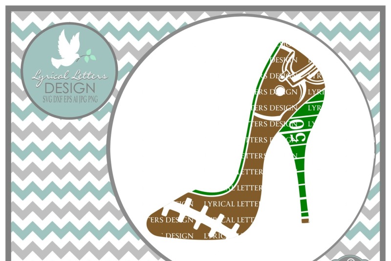 Free Football High Heel Shoe Svg Dxf Eps Ai Jpg Png Crafter File Download Best Free 16132 Svg Cut Files For Cricut Silhouette And More