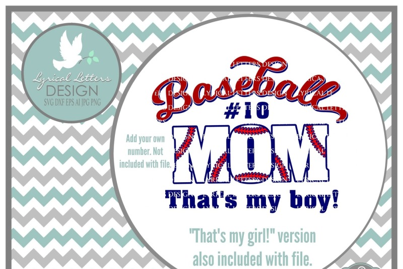 Download Free Free Baseball Mom That S My Boy Svg Dxf Eps Ai Jpg Png Crafter File PSD Mockup Template