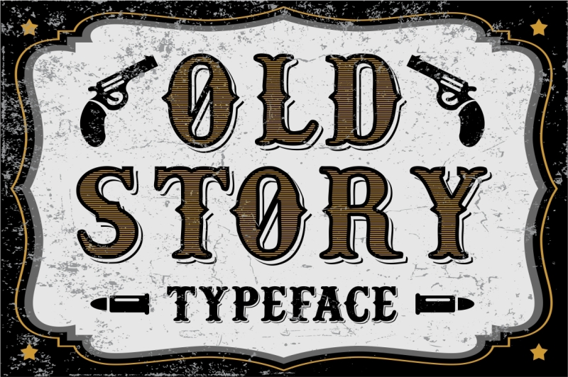 Old Story Vintage Western Font By Vintage Font Lab TheHungryJPEG Com   800 32531 282c6e5efefc2de38649e3053e51f64bdc9b034e 