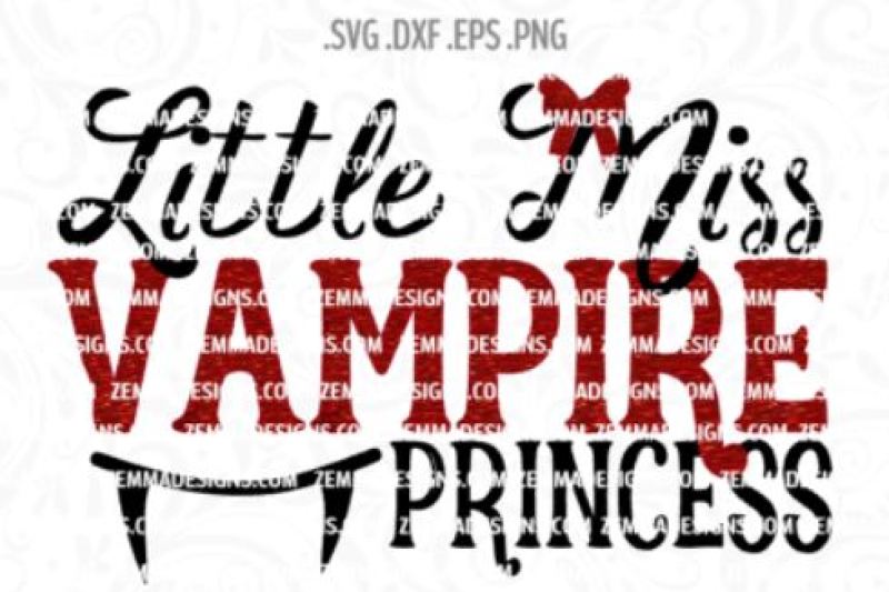 Download Little Miss Vampire Princess By Flamingo And Fawn Thehungryjpeg Com