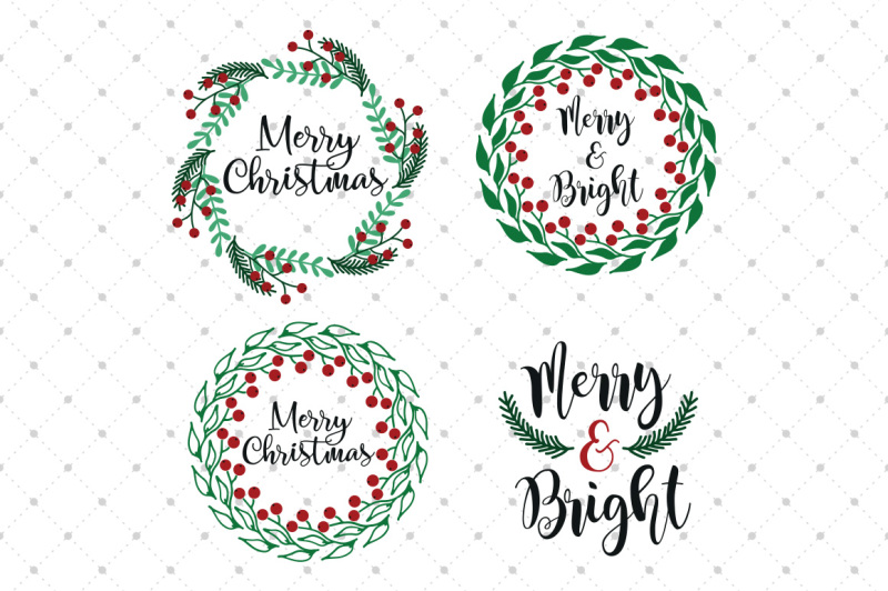 Download Christmas Wreath SVG Files By SVG Cut Studio ...