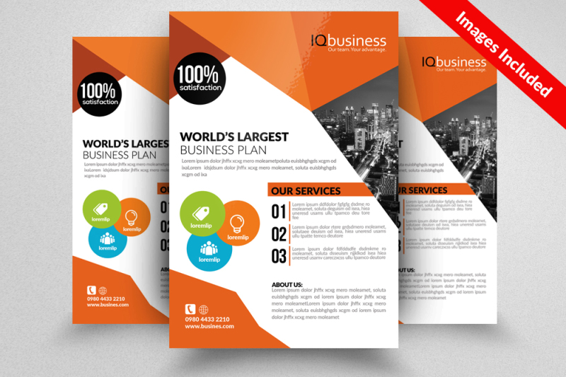 Bank Flyer Templates By Designhub | TheHungryJPEG