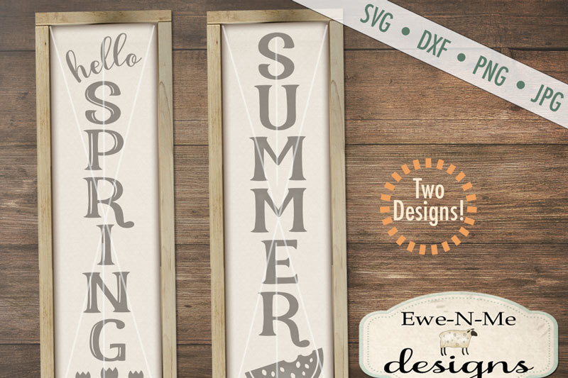 Spring Summer Svg Bundle Vertical By Ewe N Me Designs Thehungryjpeg Com