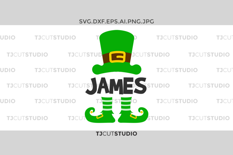 Free Leprechaun Svg St Patrick Monogram Svg Leprechaun Hat Svg Kids Svg Crafter File Free Svg Images