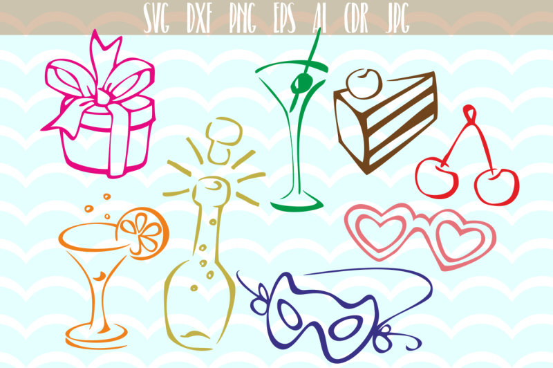 Birthday party SVG, Designs Bundle By Dreamer's Designs ...