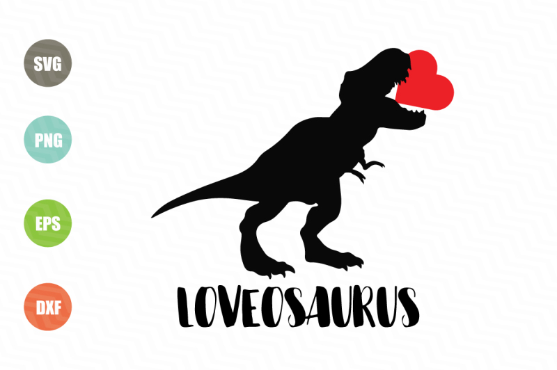 Download Dinosaur SVG, Valentines Day SVG By NewSvgArt ...