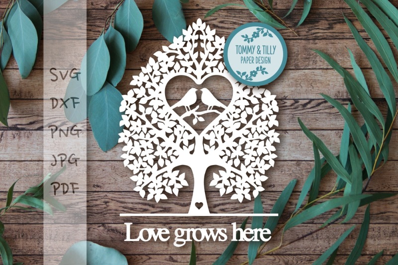 Free Love Bird Tree Svg Dxf Png Pdf Jpg Crafter File All Free Svg Cut