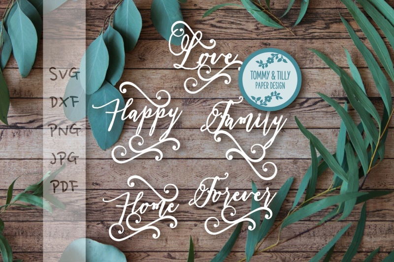 Download Free Swirl Words Svg Dxf Png Jpg Pdf Crafter File