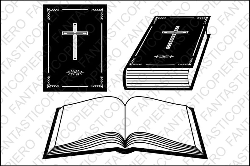 Download Book Bible Svg Files For Silhouette Cameo And Cricut Scalable Vector Graphics Design 3d Svg File Free Vector