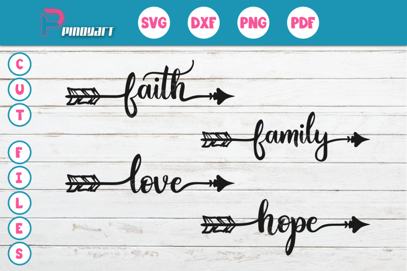 arrow svg,arrow dxf file,love svg,family svg,faith svg ...