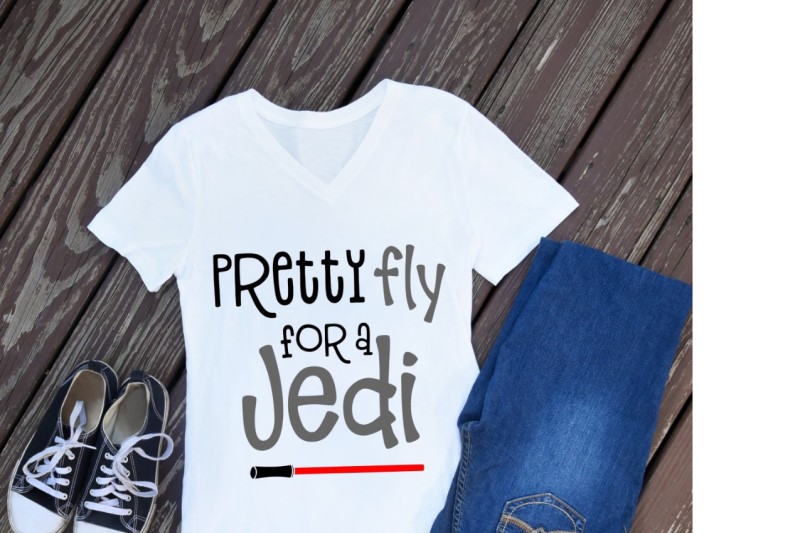 Download Pretty Fly For A Jedi Svg Star Wars T Shirt Jedi Svg Svg Star Wars