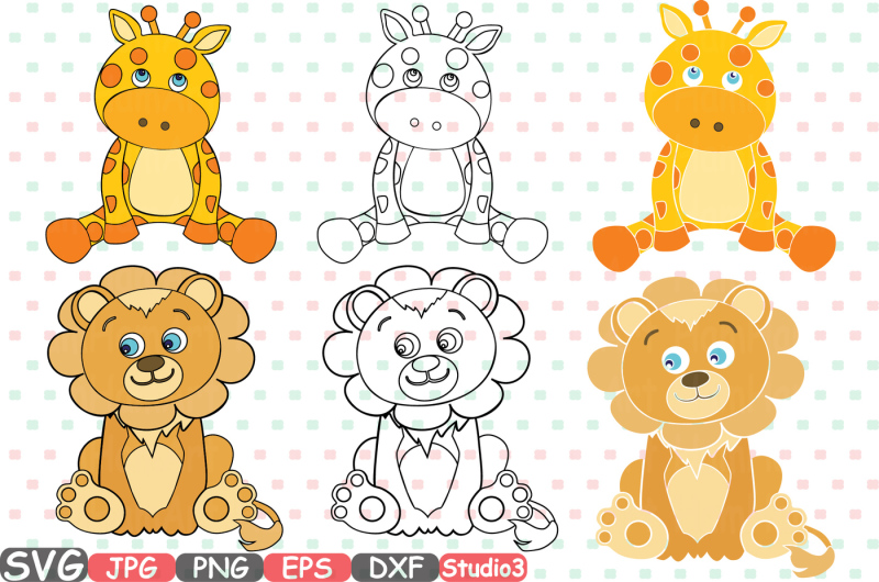 Free Free 142 Baby Jungle Animal Svg SVG PNG EPS DXF File