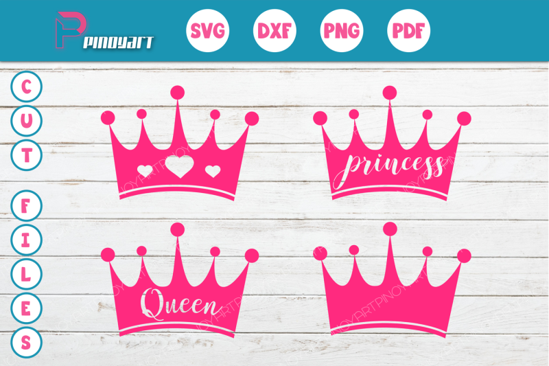 Download Free Crown Svg Crown Svg File Crown Dxf File Princess Crown Svg Queen Svg PSD Mockup Template