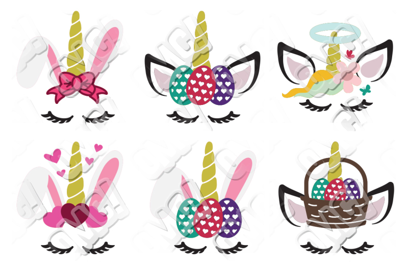 Free Unicorn Easter Bunny Svg Crafter File Download Free Svg Files