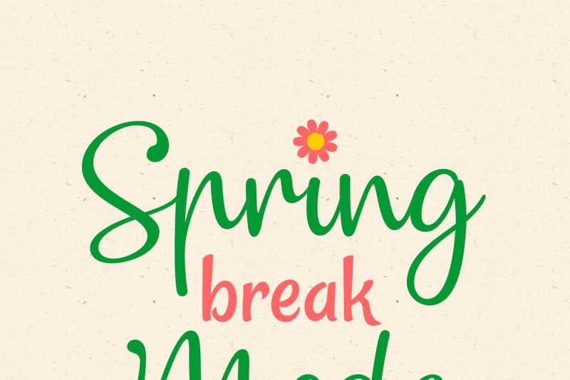 Free Spring Breakw Crafter File Svg Cut Files