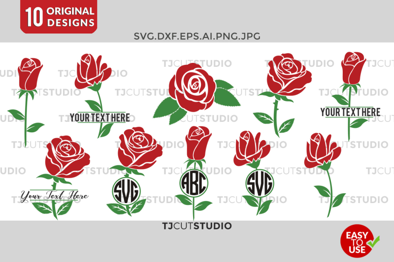 Download Free Free Flower Monogram Rose Svg Circle Monogram Rose Monogram Frame Svg Crafter File PSD Mockup Template