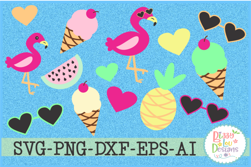 Free Flamingos And Summertime Svg Dxf Eps Png Ai Cutting Files Crafter File Free Download Svg Cut Files