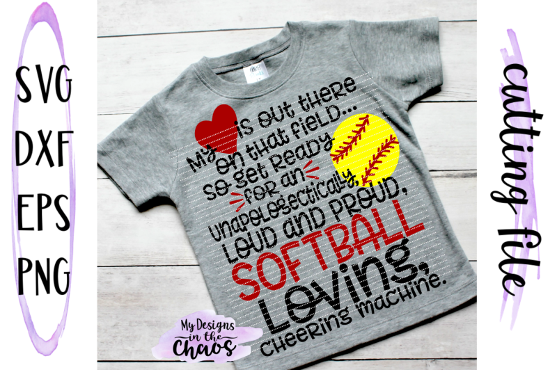 Download Free Loud And Proud Svg Softball Mom Svg Softball Svg Silhouette Crafter File Free Svg Cut Files The Best Designs