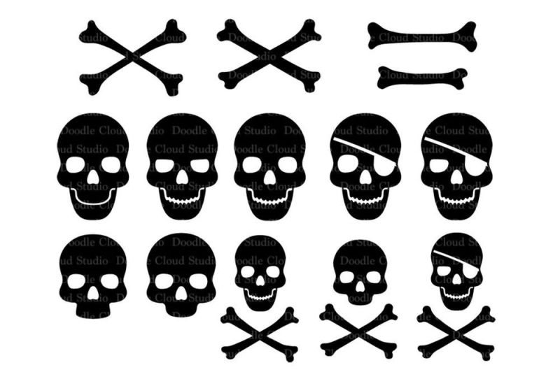 Skull And Cross Bones Svg Files For Silhouette Cameo And Cricut Scalable Vector Graphics Design Svg Cut Files Free Cameo