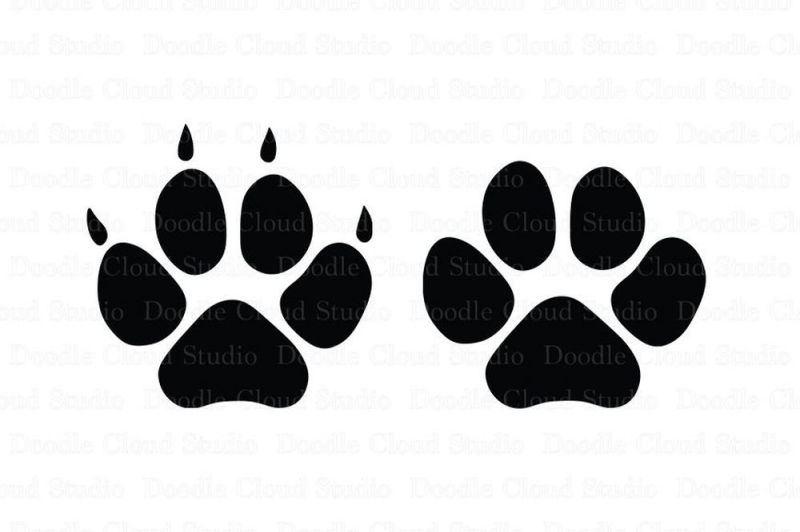 Download Free Pet Paw Svg Files Dog Svg Files Cat Svg Files For Silhouette Cameo Crafter File Free Download Svg Cut Files