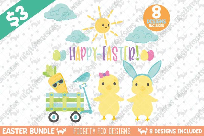 Download Free Cute Easter Svg Bundle Dxf Cutting File For Cameo And Cricut Crafter File