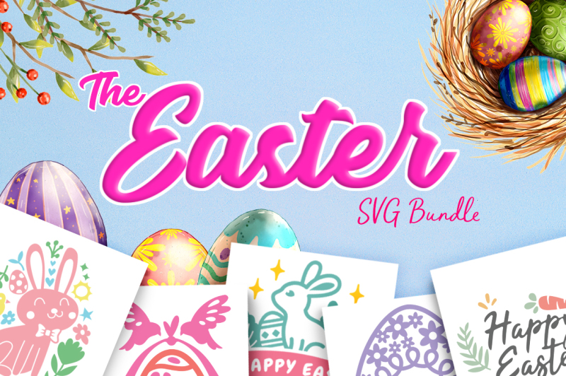 Download Free The Easter Svg Bundle Crafter File Wild And Free Svg Kids Svg PSD Mockup Templates