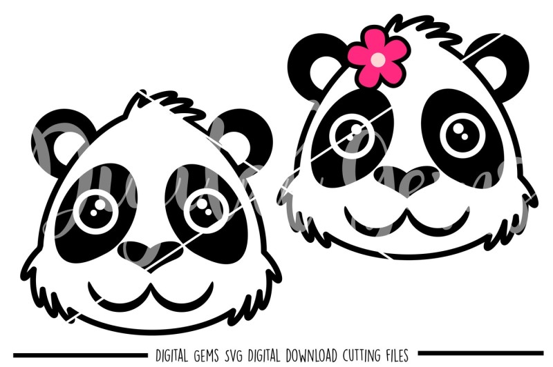 Download Free Panda Svg Dxf Eps Png Files Crafter File Free Cricut And Silhouette Svg Cut Files Downloads
