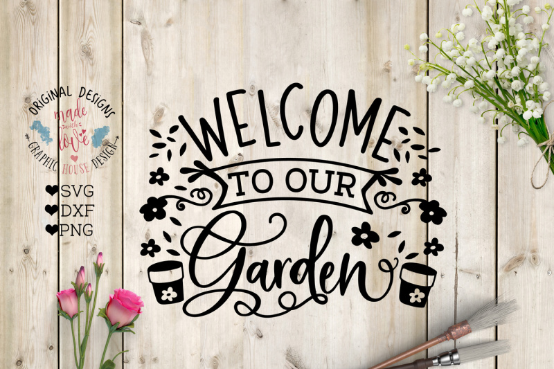 Free Welcome To Our Garden Svg Free Key Svg Icon