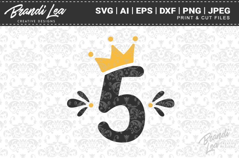 Five Crown Svg Cut Files Design Download Free 4564980 Svg Cut Files