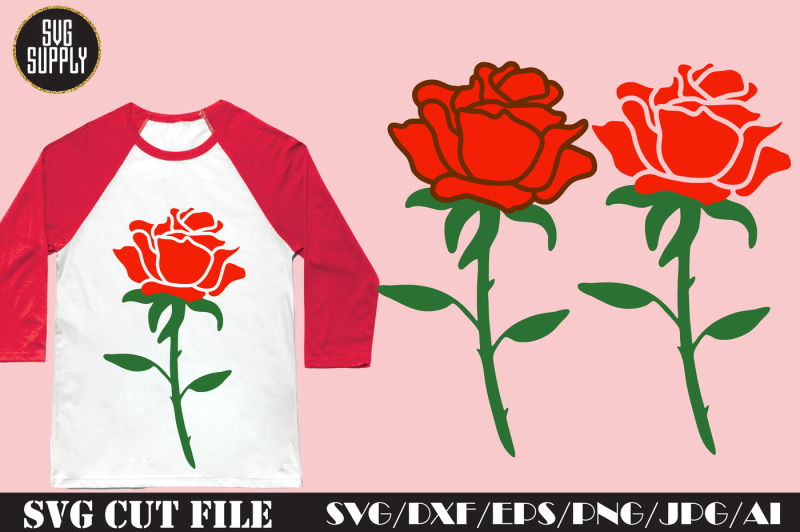 Download Free Rose Svg Flower Svg Cut File Crafter File Free Svg Cut Files PSD Mockup Templates