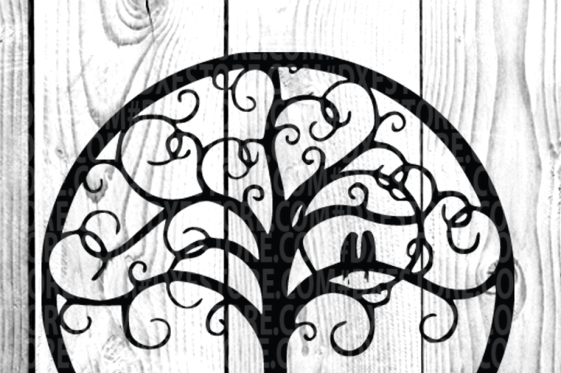 Free Life Of Tree Tree Tattoo Tree Vector Family Tree Svg Free Cut Files For Silhouette