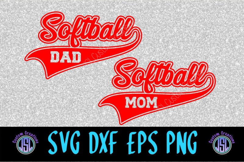 Free Softball Mom Softball Dad Bundle Svg Eps Dxf Png Crafter File Best Free Svg Cut Files