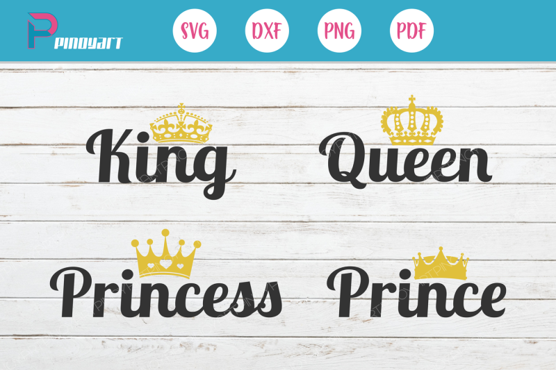 Download Queen Svg Princess Svg King Svg Prince Svg Princess Svg File Svg Design Free Disney Svg Cut Files Silhouette