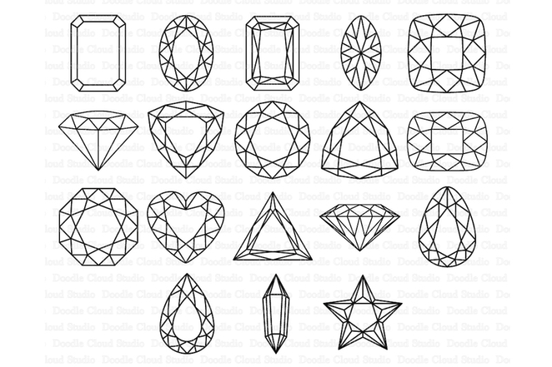 Free Gems Svg Diamond Svg Precious Stone Svg Files Crafter File Free Best Cut Files Svg Png Dxf And More