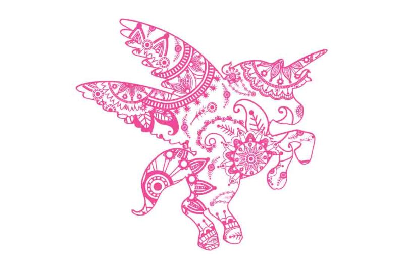 Download Mandala Unicorn Svg Free