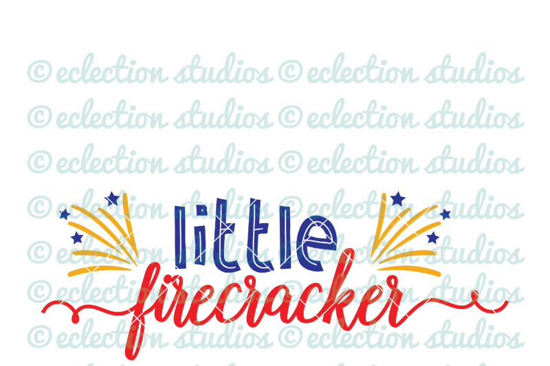 Download Free Little Firecracker Svg Crafter File