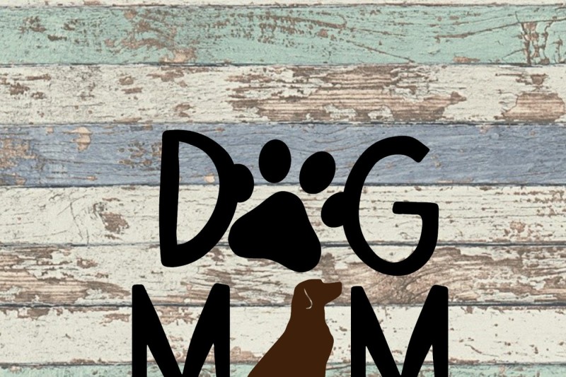 Download Free Dog Mom Svg PSD Mockup Template