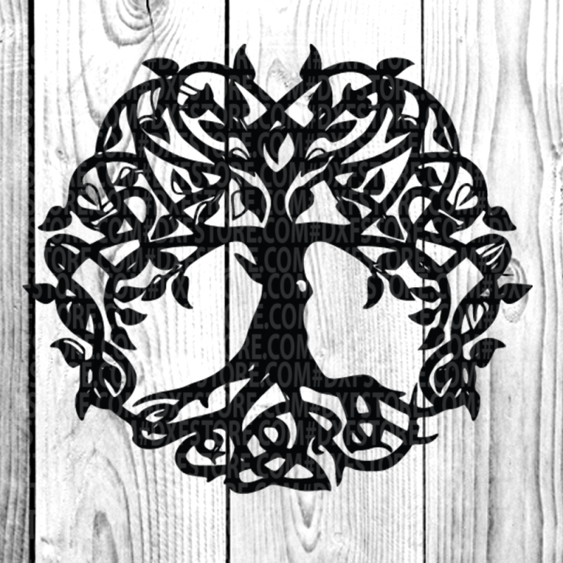 Download Free Tree Life Of Tree Family Tree Svg Dxf Eps Png For Cricut And Sihlouett Crafter File SVG Cut Files