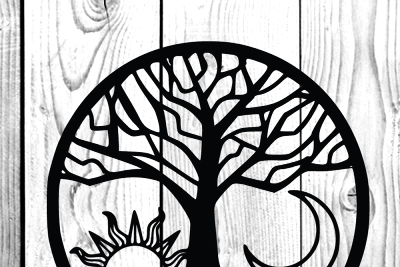 Free Tree,Life of tree,Family tree,SVG DXF EPS PNG for Cricut and
