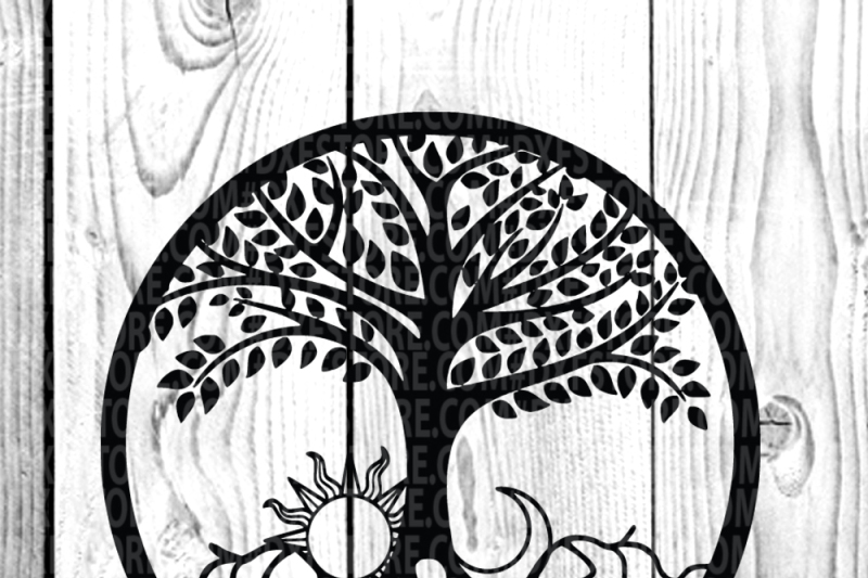 Download Free Tree Life Of Tree Family Tree Svg Dxf Eps Png For Cricut And Sihlouett Crafter File