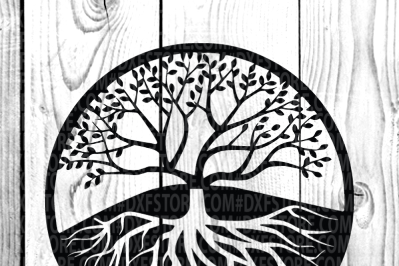 Free Tree Life Of Tree Family Tree Svg Dxf Eps Png For Cricut And Sihlouett Crafter File Download Free Svg Files For Cricut Silhouette