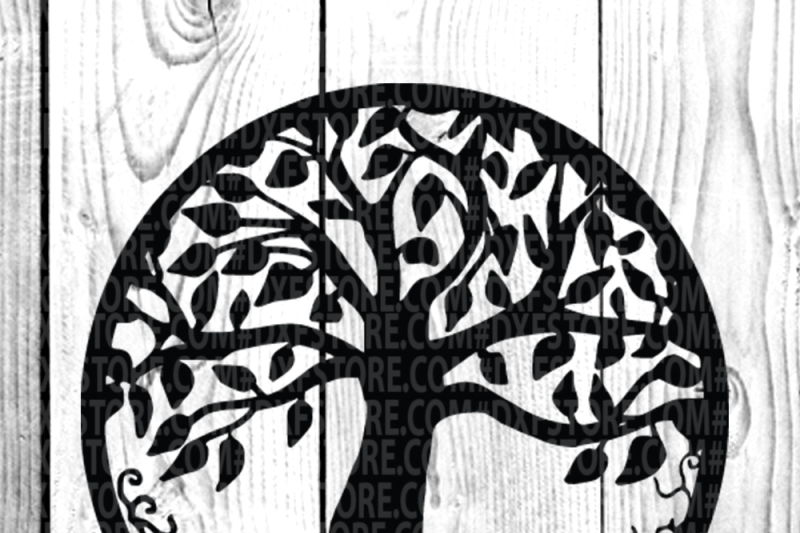 Download Free Tree Life Of Tree Family Tree Svg Dxf Eps Png For Cricut And Sihlouett Crafter File