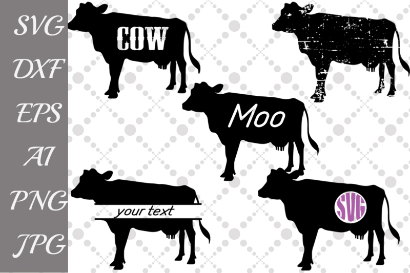 Download Cow Svg,FARM SVG,Farm Animal Svg,Cow Monogram Svg ...