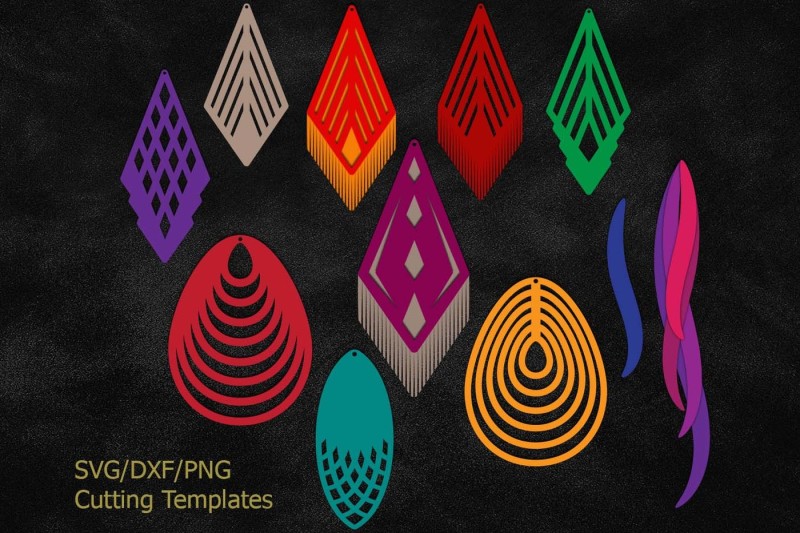 Download Free Faux Leather Earring Svg Teardrop Earrings Svg Pendant Svg Leaf Dxf Crafter File Best Free Svg Cut Files SVG, PNG, EPS, DXF File