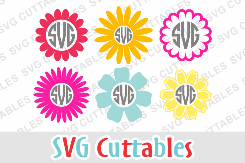 Download Free Flower Monogram Frames Svg Cut File Download Free Svg Files Creative Fabrica PSD Mockup Template