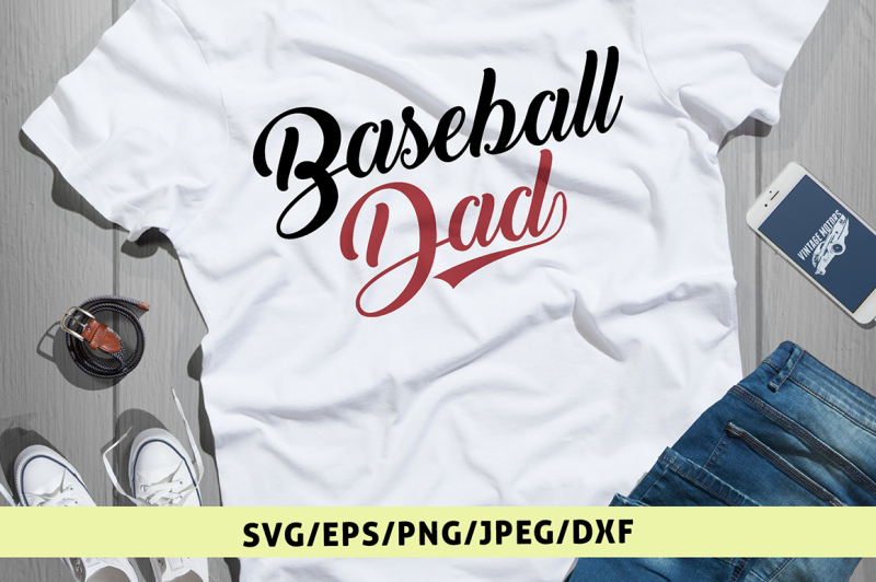 Download Free Free Baseball Dad Svg Cut File Crafter File PSD Mockup Template