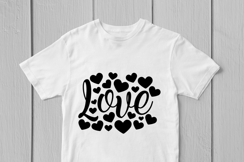 Love Svg - Cut File By CoralCuts | TheHungryJPEG