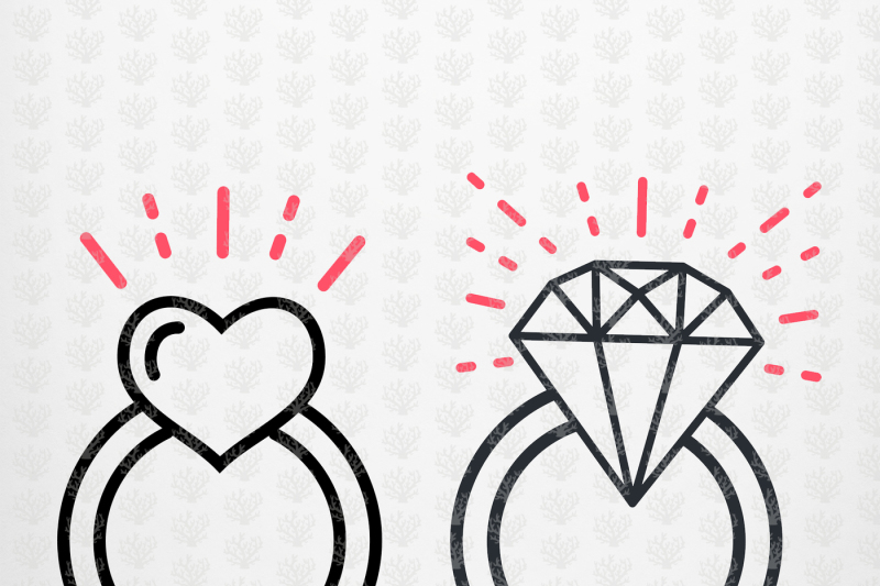 Free Diamond Heart Engagement Rings Svg File Crafter File Free Logo Maker Create Your Own Professional And Unique Logo