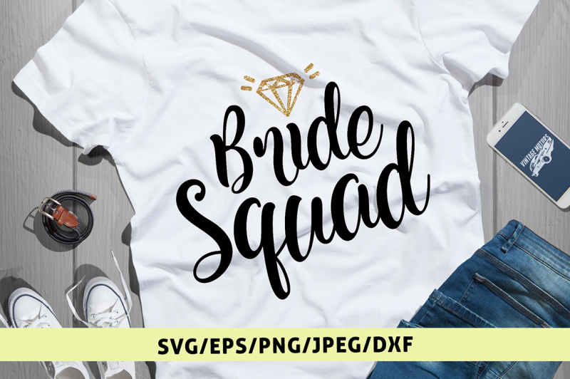 Download Bride Squad - Svg Cut File By CoralCuts | TheHungryJPEG.com